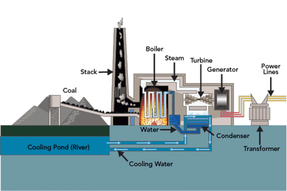 Petrochemicals and Petroleum Electricity Generation - Through a process that begins with heating coal, petroleum is converted into electricity.