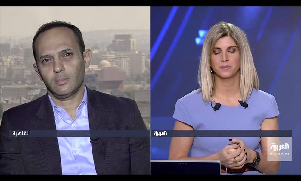 Al-Arabya interview with Ahmed Moharram
